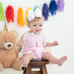 Baby Girl Smocked First Birthday Bubble Seven Lantern Lane