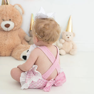 Baby Girl Smocked First Birthday Bubble Seven Lantern Lane