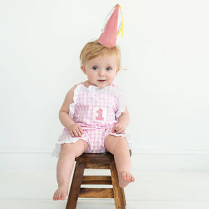 Baby Girl Smocked First Birthday Bubble Seven Lantern Lane