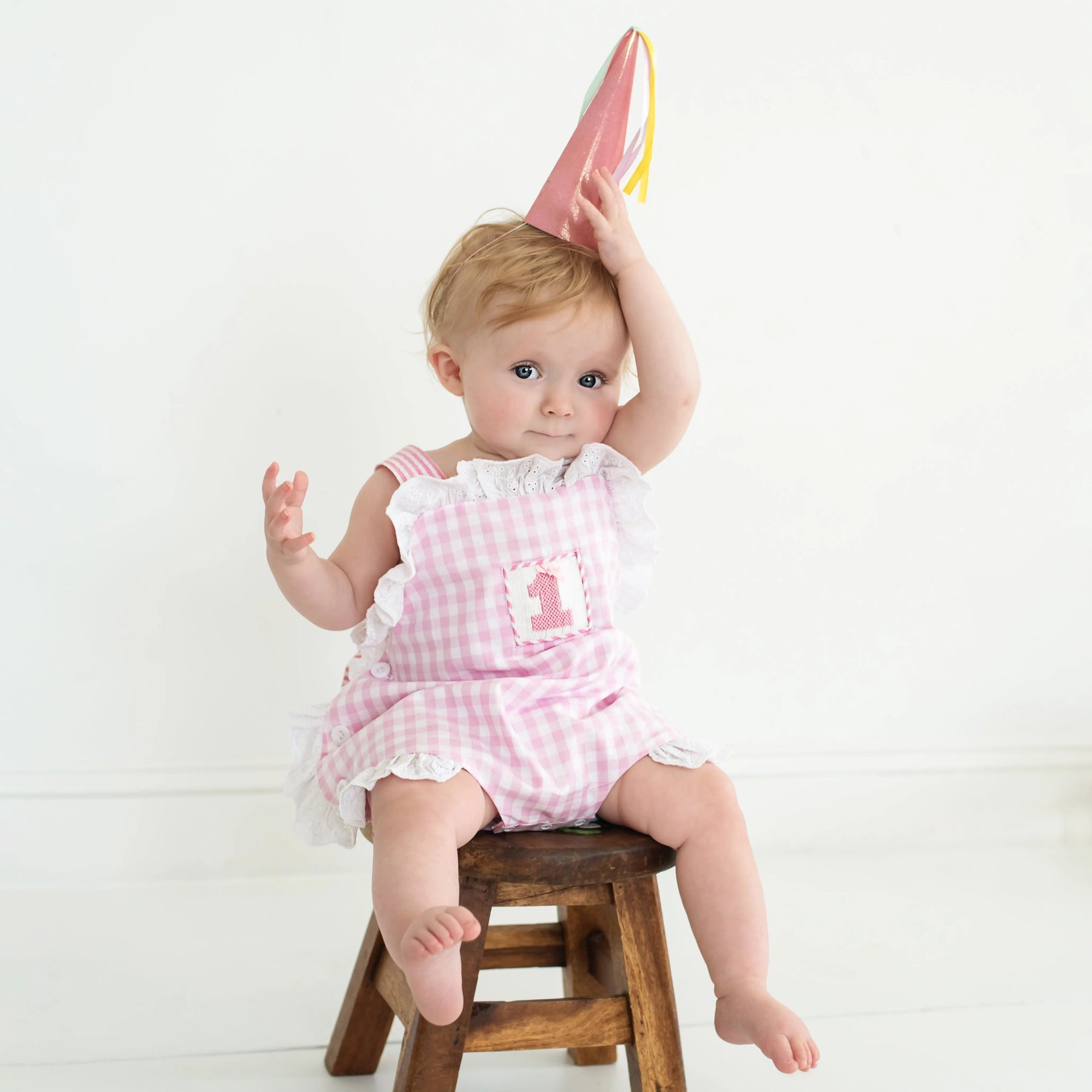 Baby Girl Smocked First Birthday Bubble Seven Lantern Lane