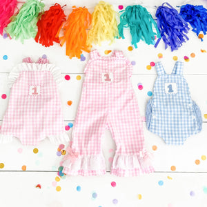 Baby Girl Smocked First Birthday Bubble Seven Lantern Lane