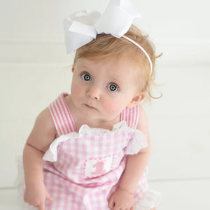 Baby Girl Smocked First Birthday Bubble Seven Lantern Lane