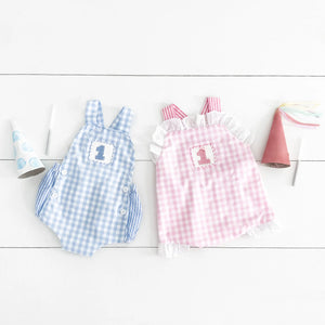 Baby Girl Smocked First Birthday Bubble Seven Lantern Lane