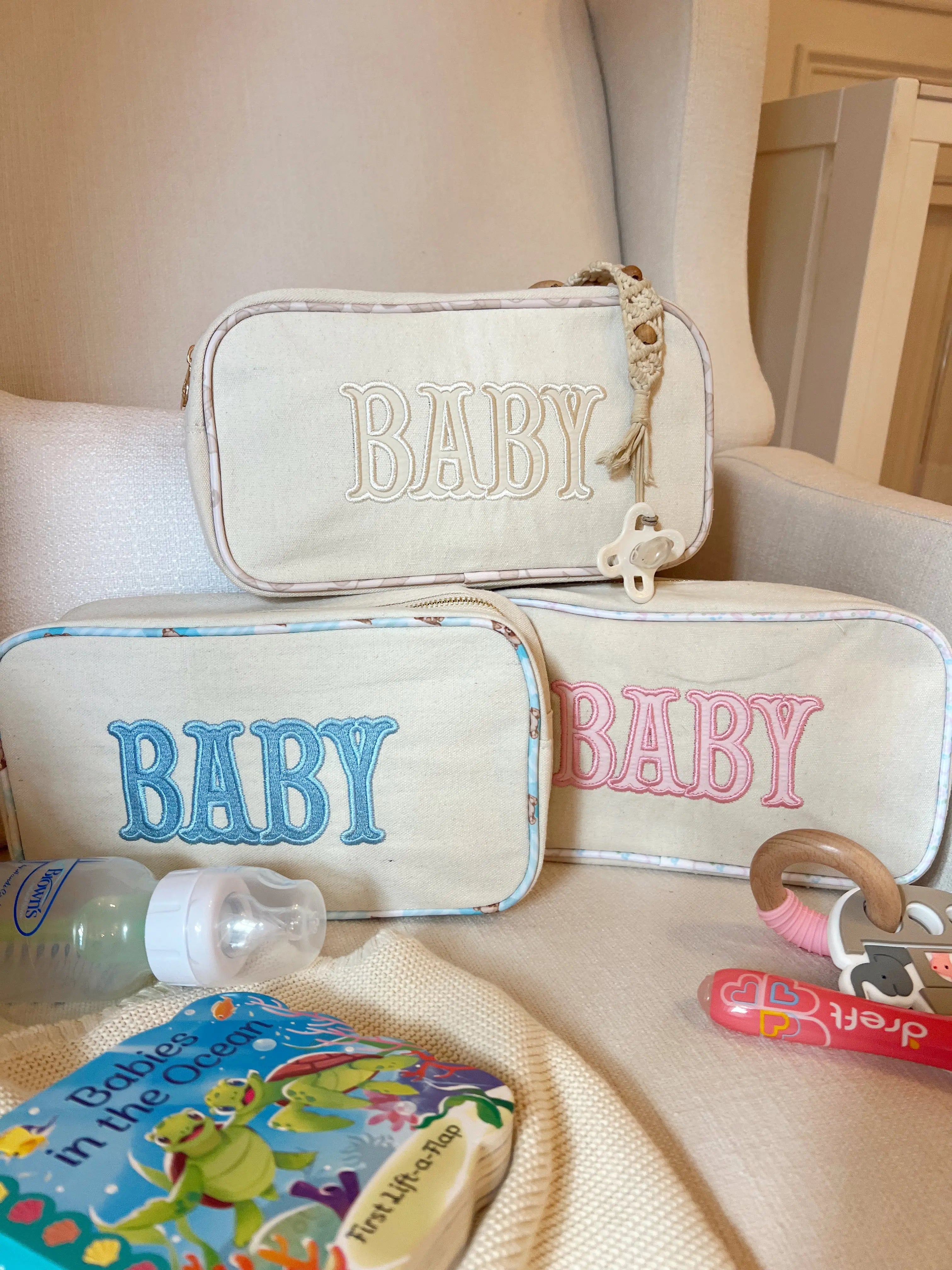Baby - Large Canvas Bag KenzKustomz