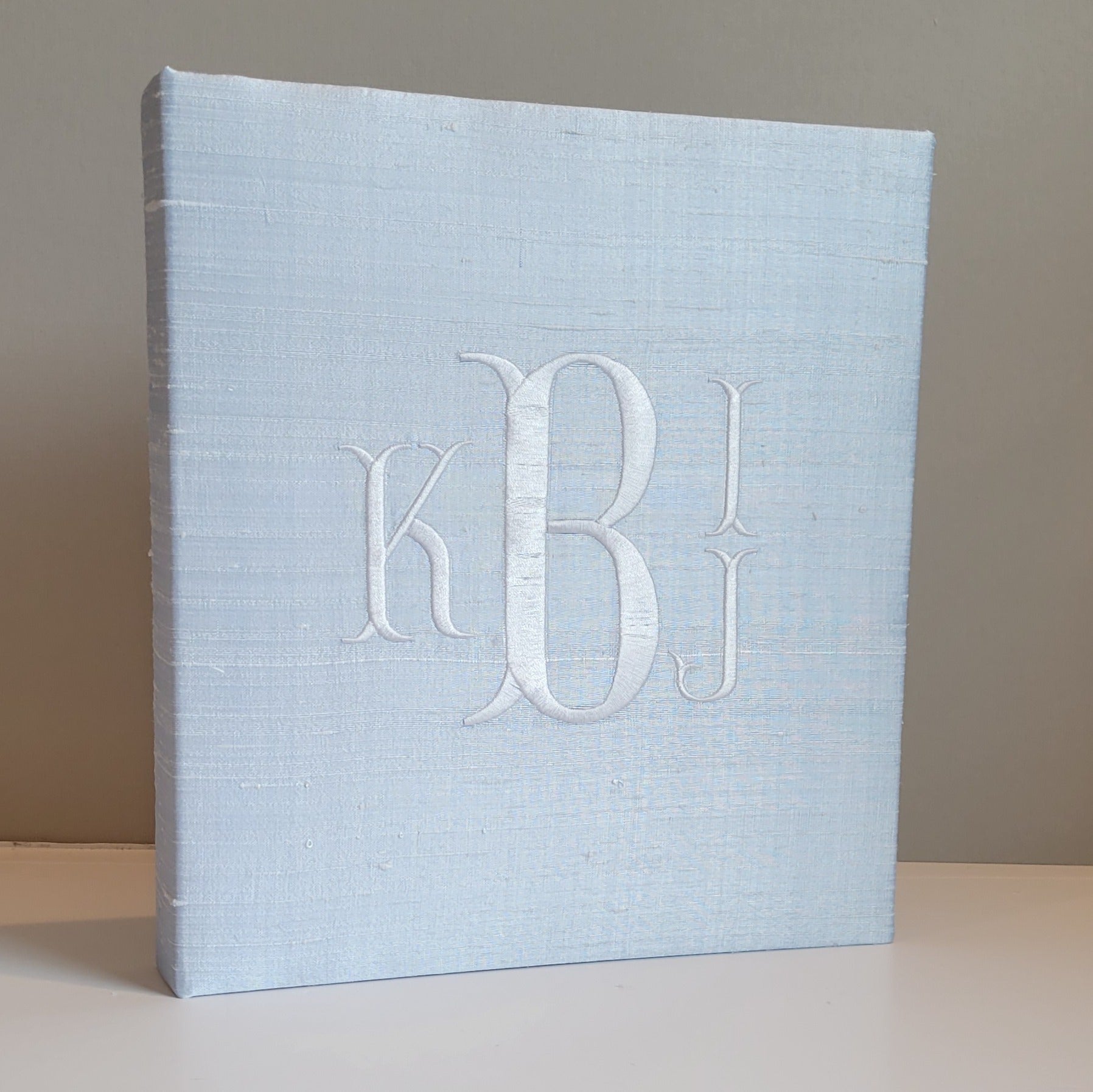 Baby Memory Book - Blue Silk (w/o Bow) by AP Creations in Tuscaloosa, paper gift detail photo 13