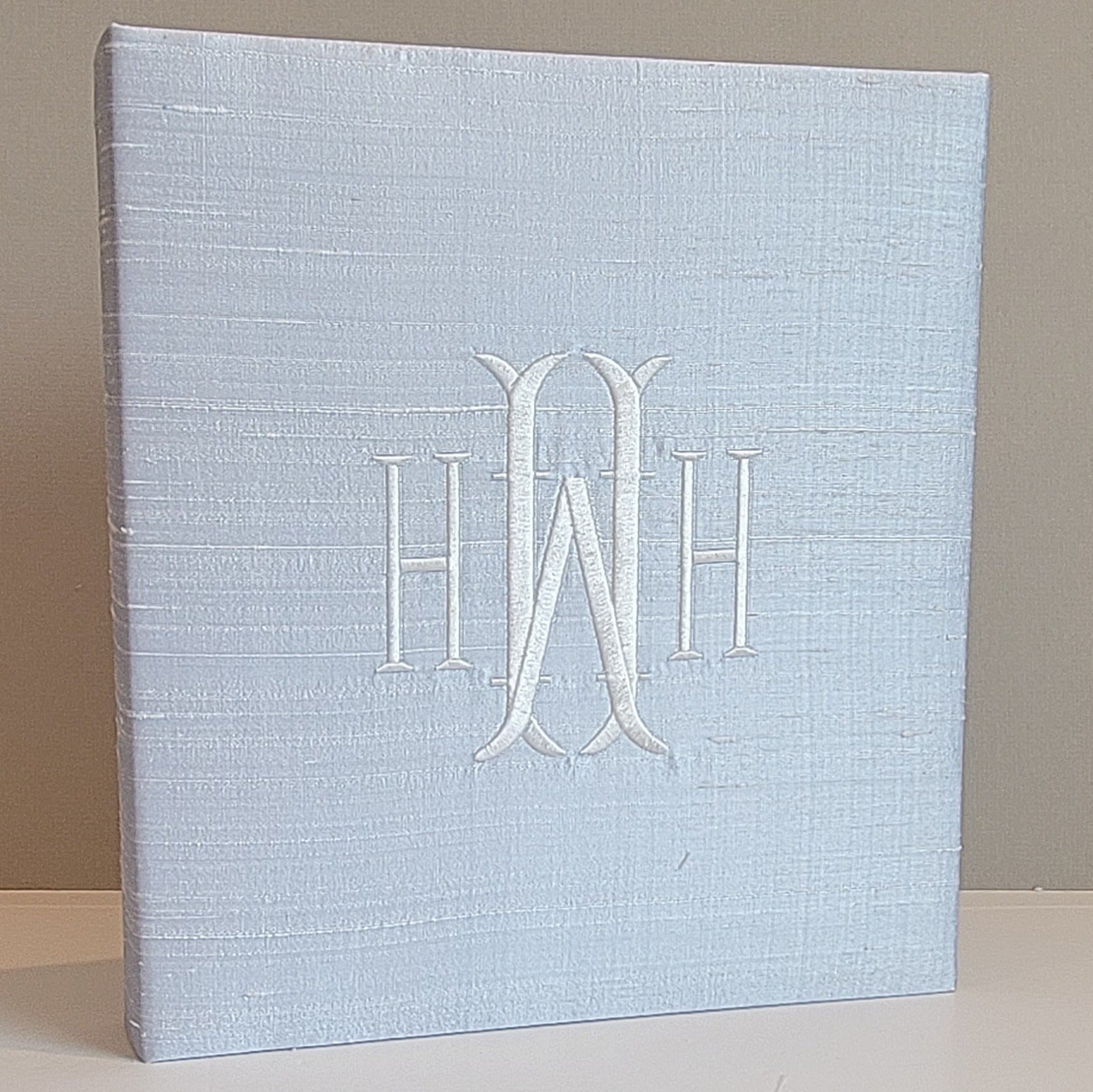 Baby Memory Book - Blue Silk (w/o Bow) by AP Creations in Tuscaloosa, paper gift detail photo 7