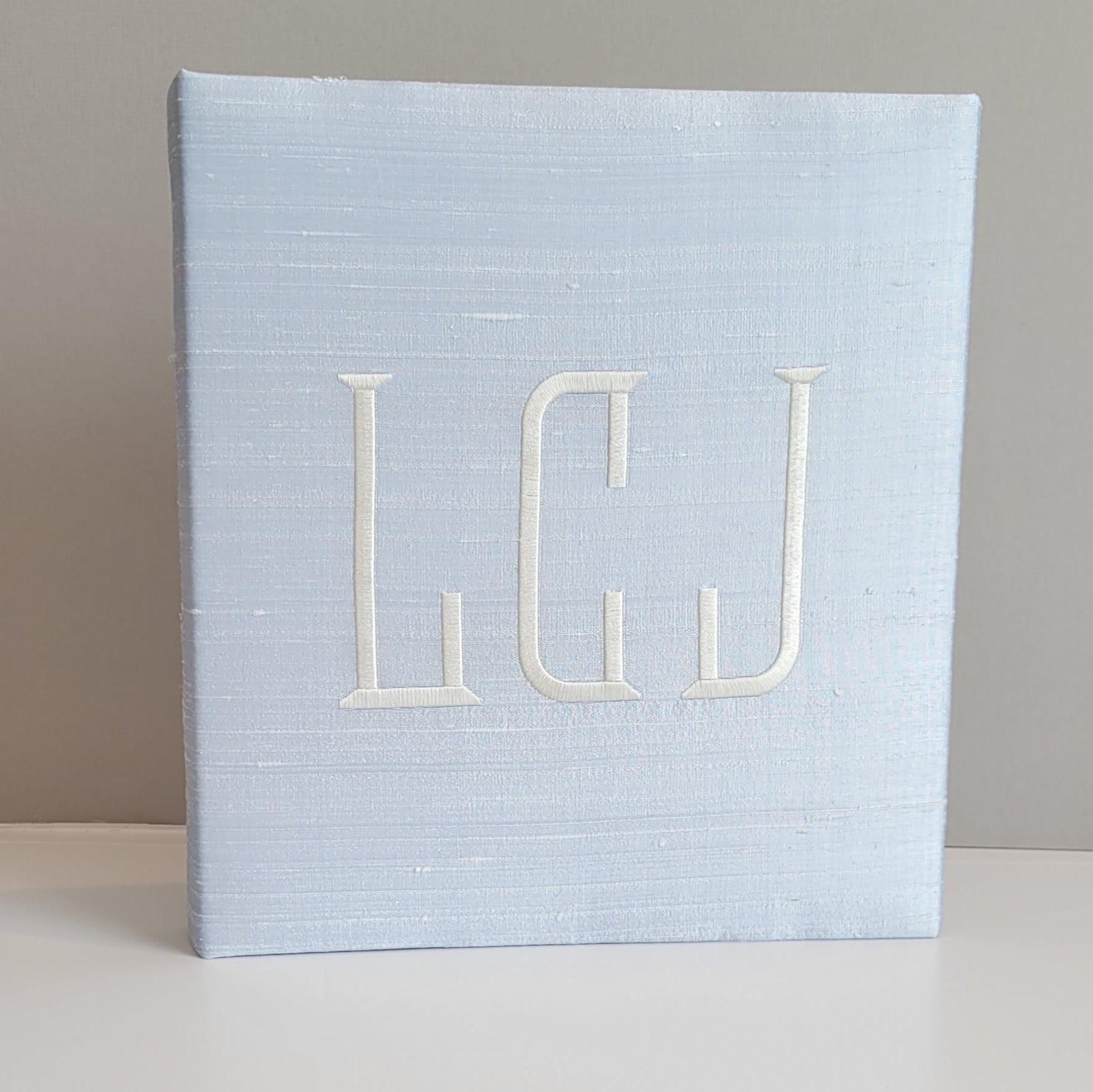 Baby Memory Book - Blue Silk (w/o Bow) by AP Creations in Tuscaloosa, paper gift detail photo 2