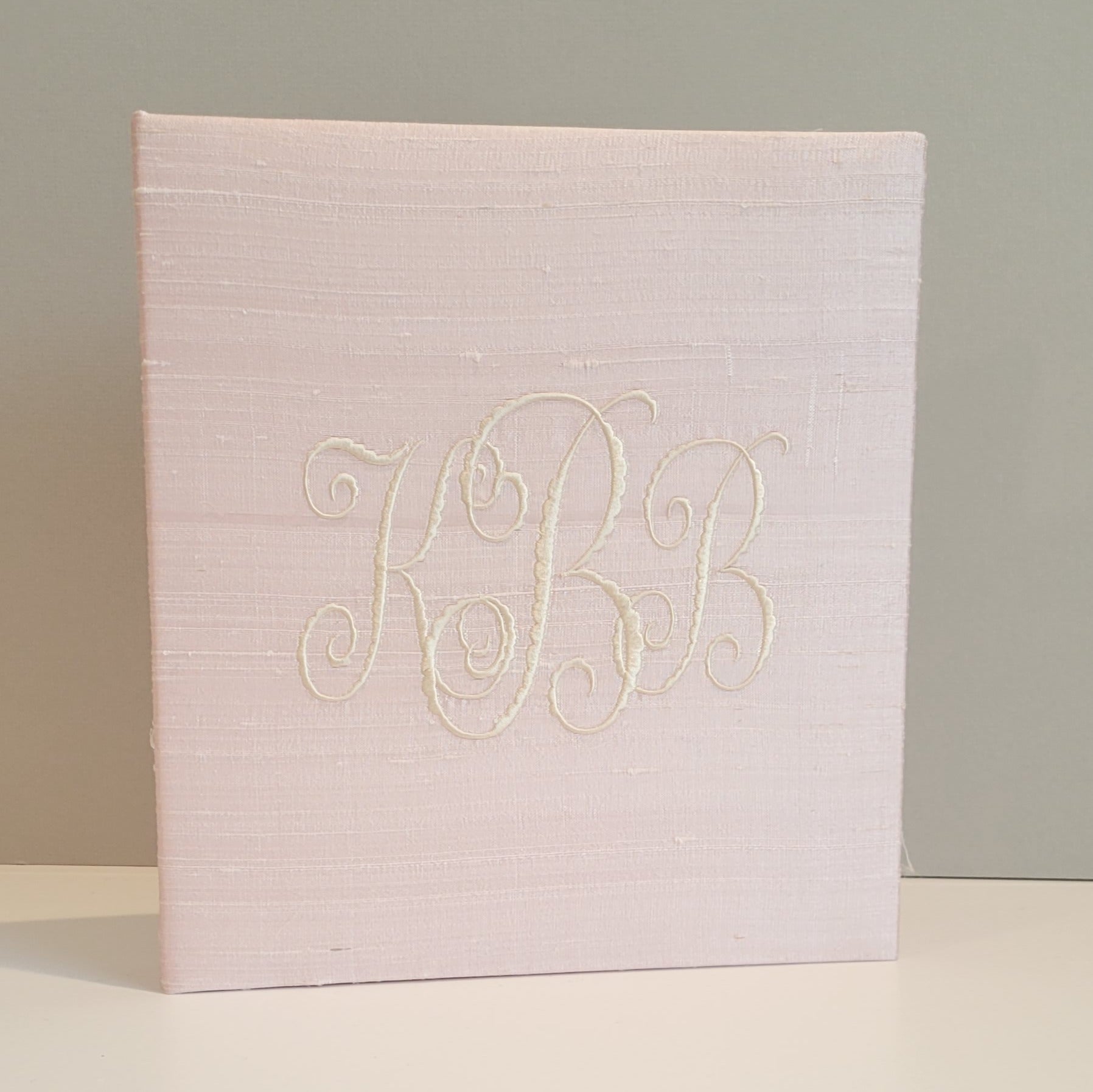 Baby Memory Book - Pink Silk (w/o Bow) by AP Creations in Tuscaloosa, paper gift main product photo