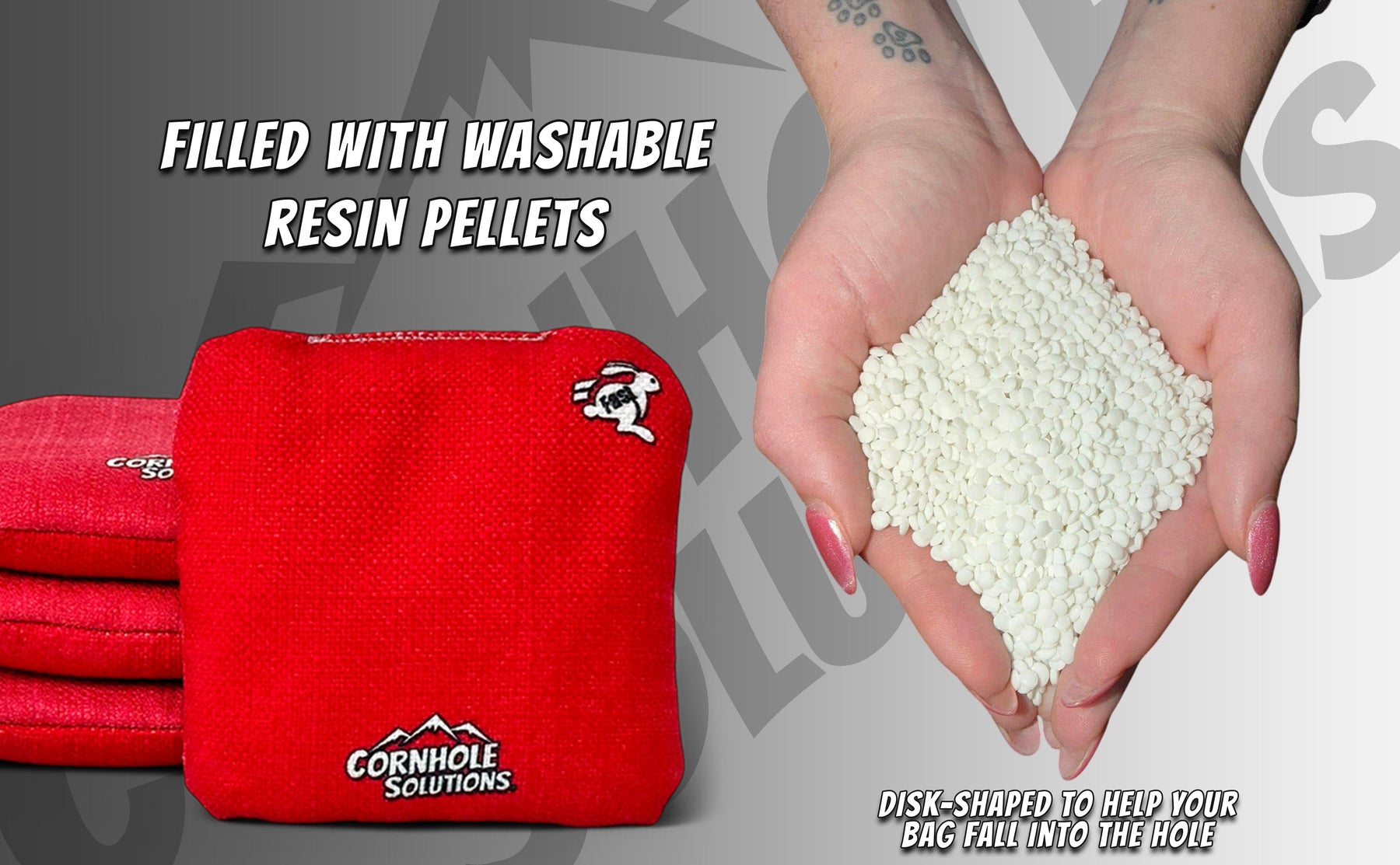 Complete Tournament Cornhole Bundle - Boards, Bags & Carrying Case - Bigfoot