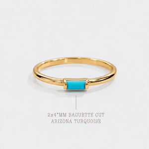 Faye Ring | Arizona Turquoise handmade jewelry by Ke Bella