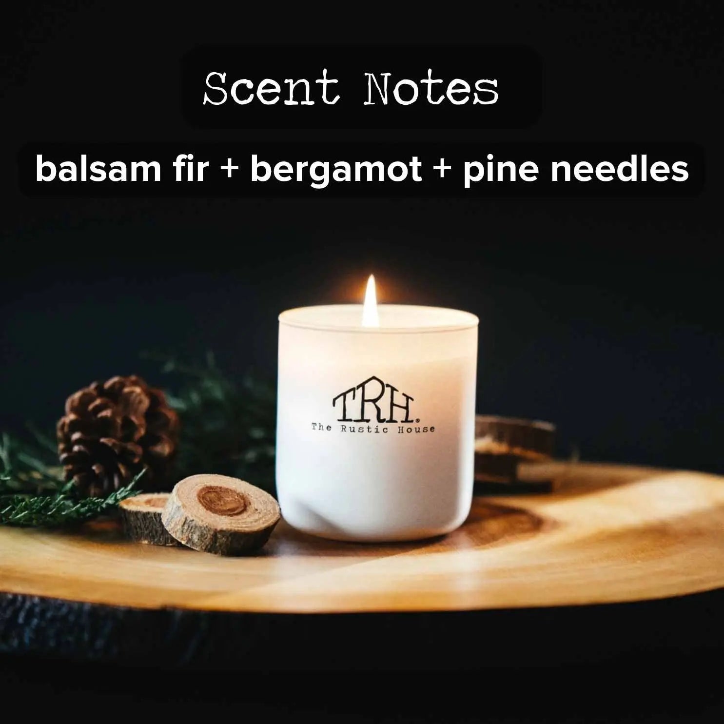 Balsam Fir Candle The Rustic House