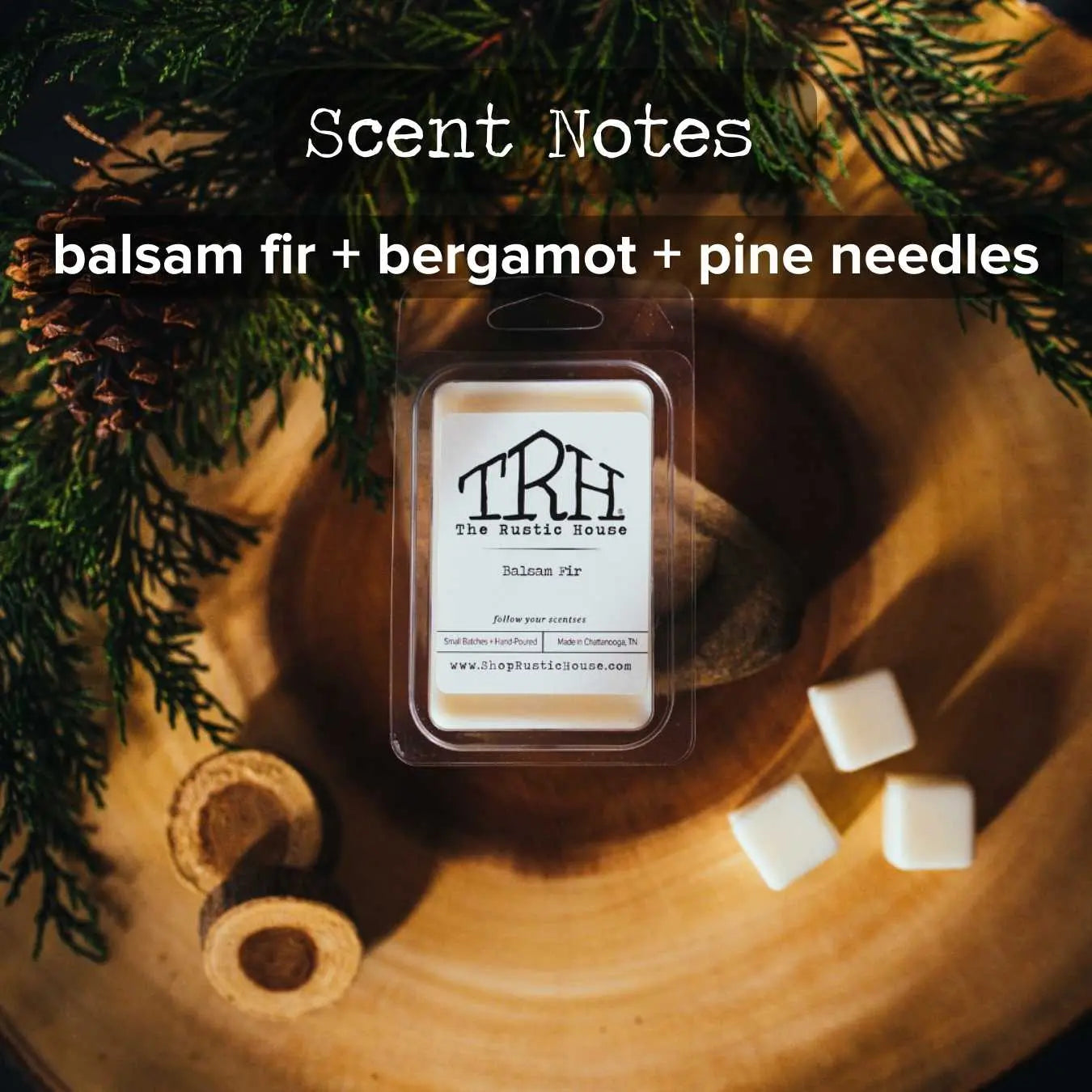 Balsam Fir Wax Melt The Rustic House