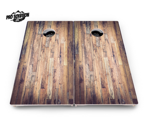Barnwood Planks Cornhole Boards - Pro Solution Lite Series Cornhole Solutions