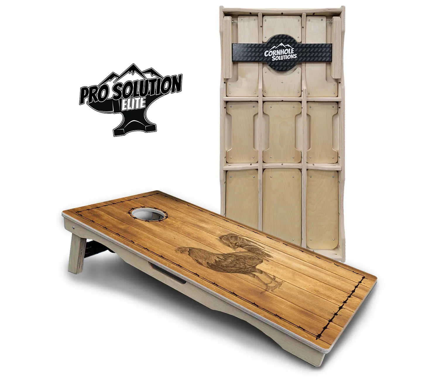 Barnyard Cornhole Boards - Pro Solution Elite Series Cornhole Solutions
