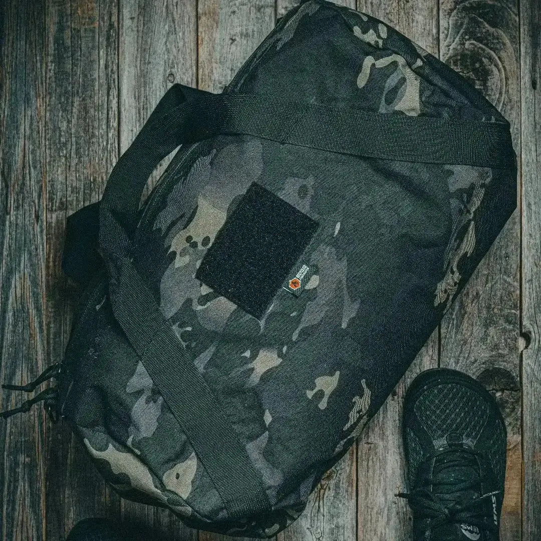 Barrel Duffle Bag 500D Recycled Firefighter