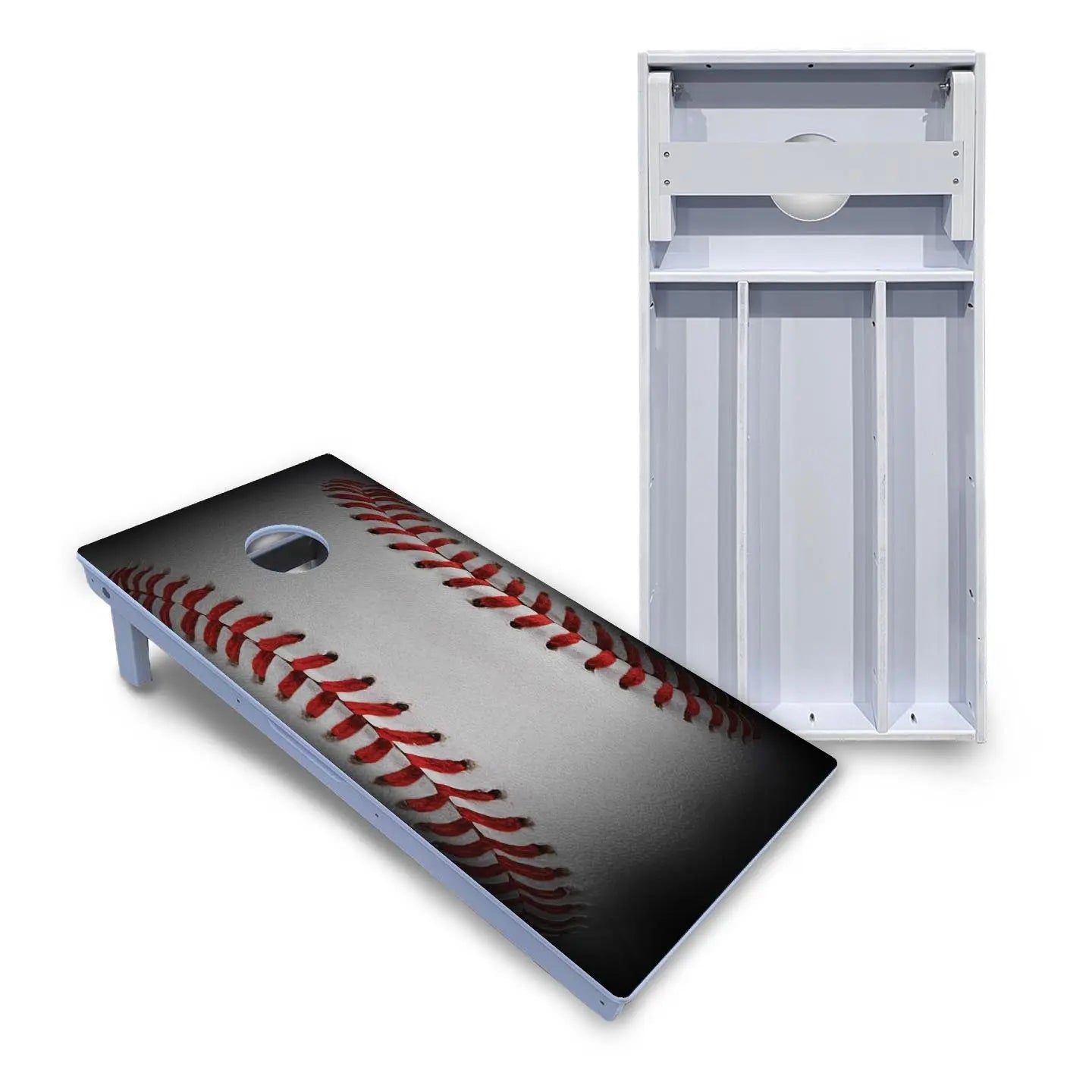 Baseball Cornhole Boards - All Weather Series by Cornhole Solutions, custom cornhole board main product photo
