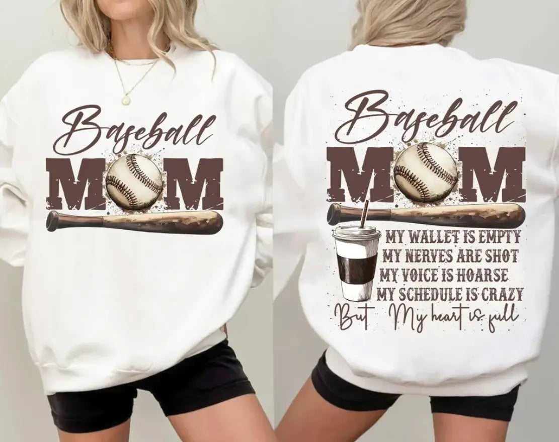 Baseball Mom Southern Backroad Tees LLC