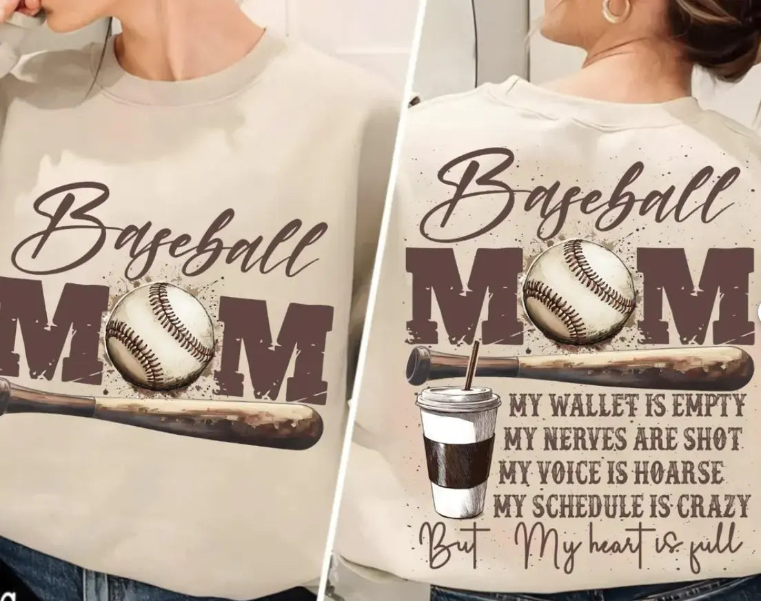 Baseball Mom Southern Backroad Tees LLC