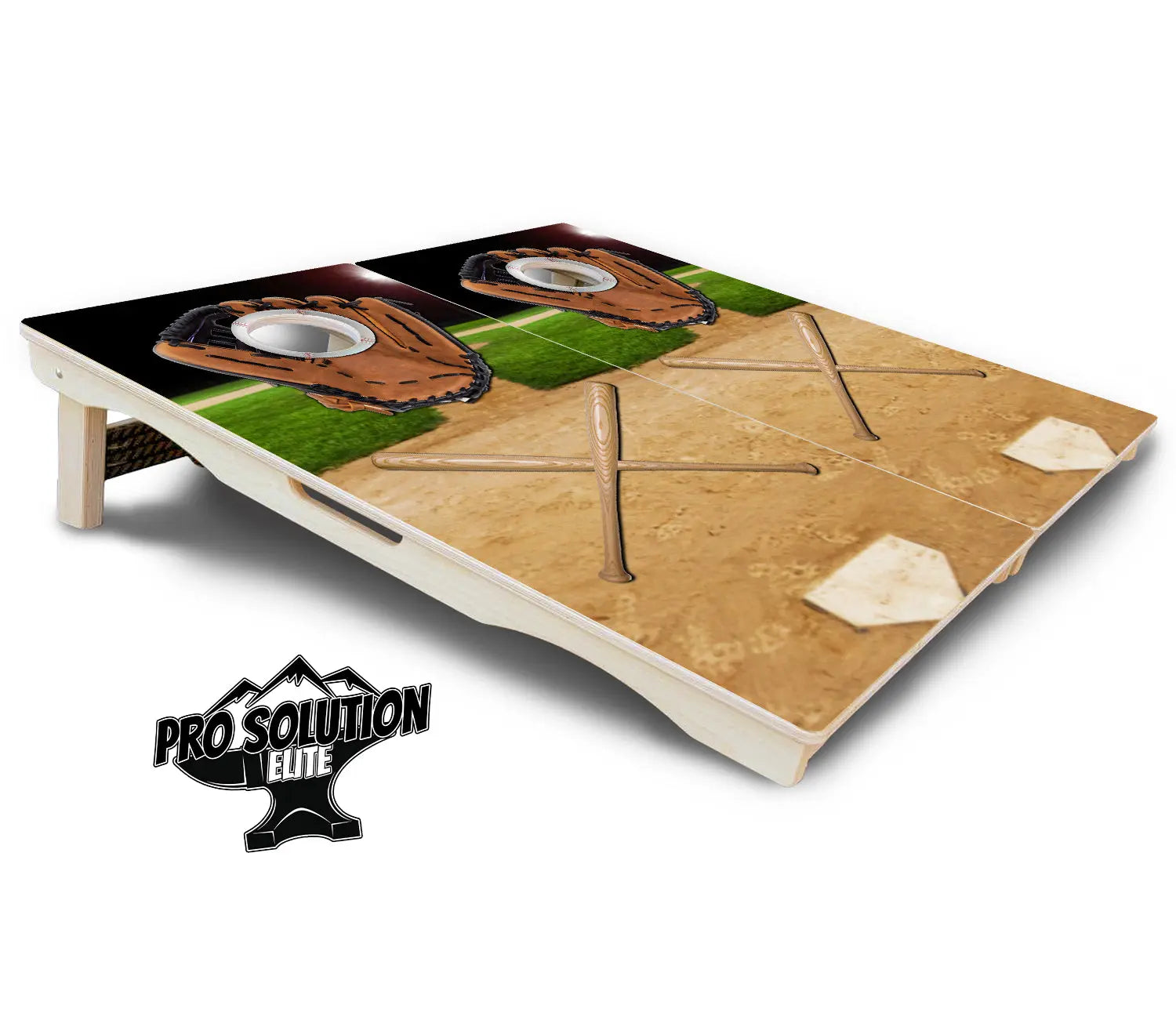 Baseball Theme Cornhole Boards - Pro Solution Elite Series Cornhole Solutions