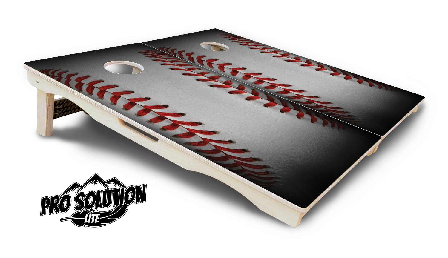 Baseball Cornhole Boards - Pro Solution Lite Series by Cornhole Solutions, custom cornhole board detail photo 5