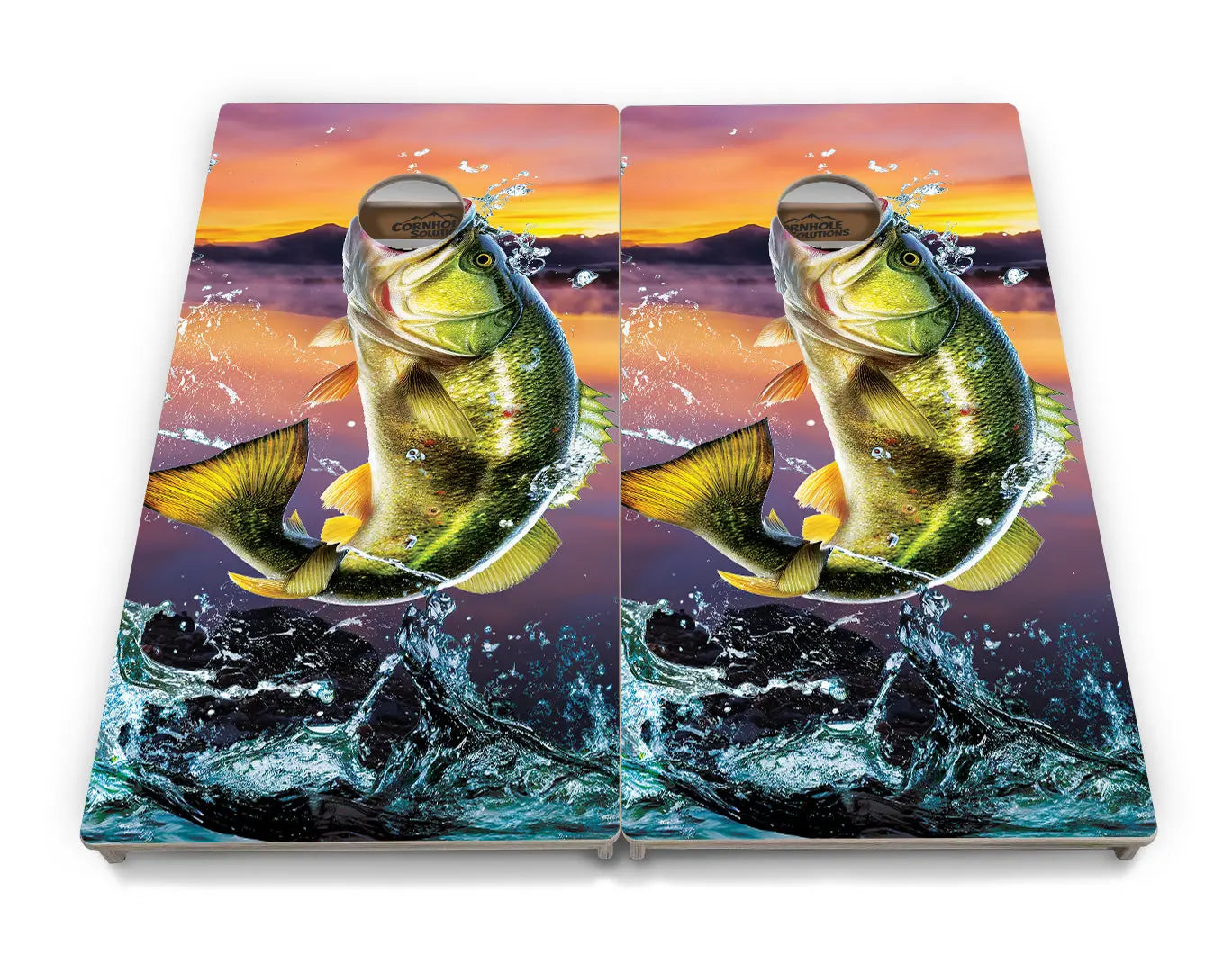 Bass Hole Cornhole Boards - Professional Tournament Series Cornhole Solutions