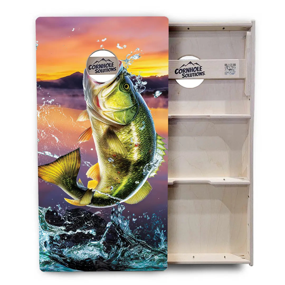 Bass Hole Cornhole Boards - Professional Tournament Series Cornhole Solutions