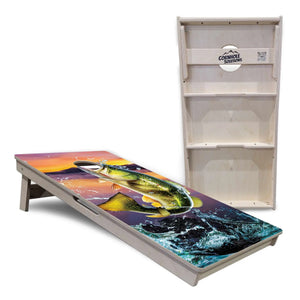 Bass Hole Cornhole Boards - Professional Tournament Series Cornhole Solutions