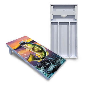 Basshole Fish Cornhole Boards - All Weather Series Cornhole Solutions