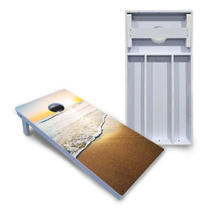 Beach Sunset Cornhole Boards - All Weather Series Cornhole Solutions