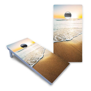 Beach Sunset Cornhole Boards - All Weather Series Cornhole Solutions