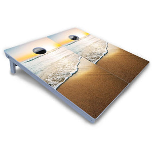 Beach Sunset Cornhole Boards - All Weather Series Cornhole Solutions