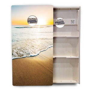 Beach Sunset Cornhole Boards - Professional Tournament Series Cornhole Solutions