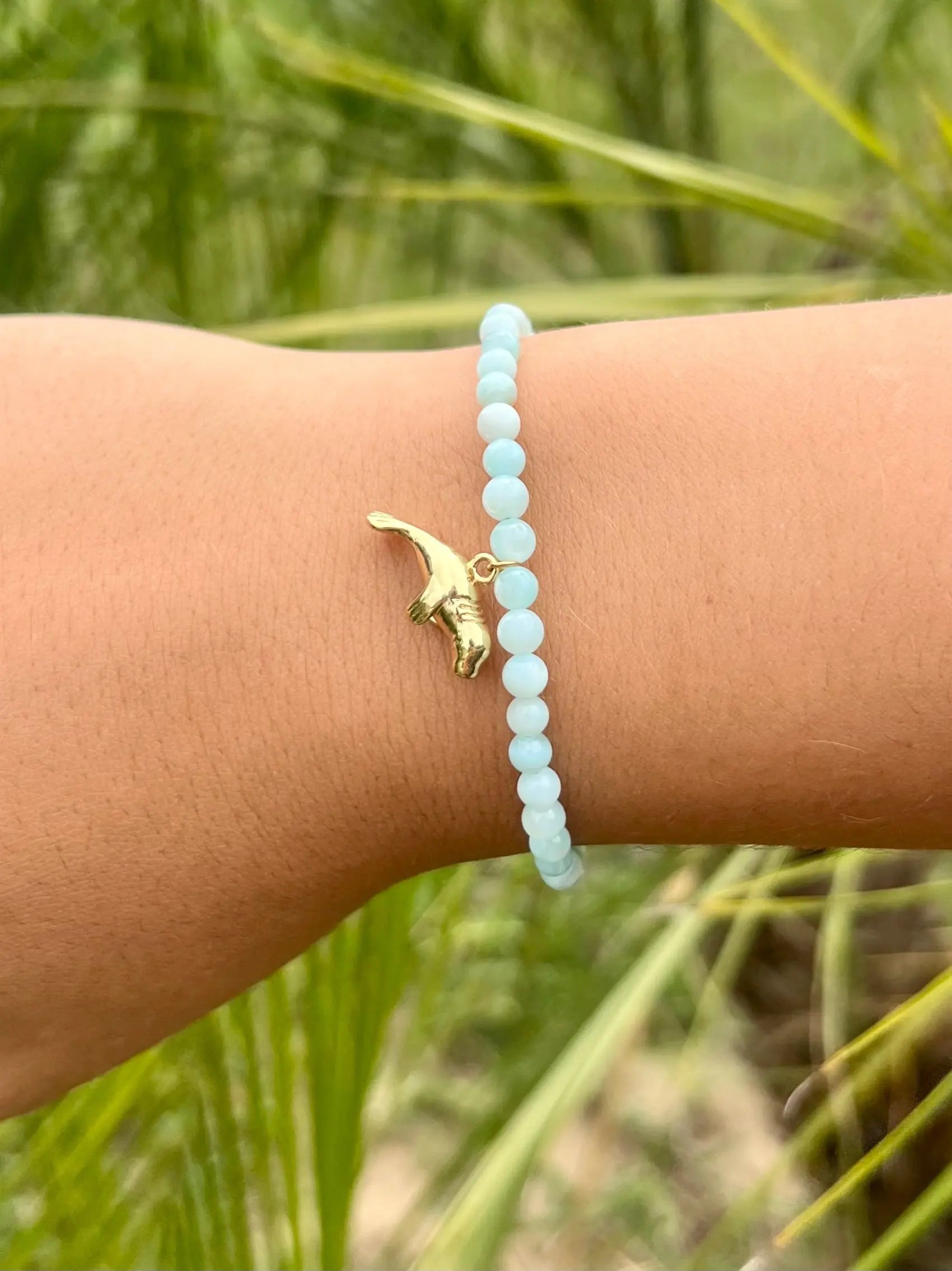 Beaded Manatee Bracelet HALT