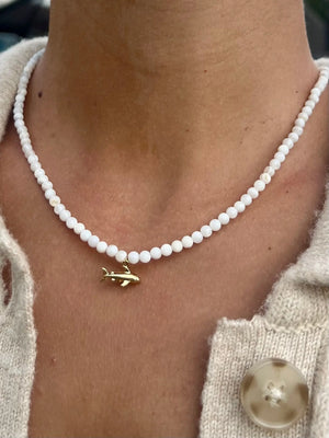 Beaded Shark Necklace HALT