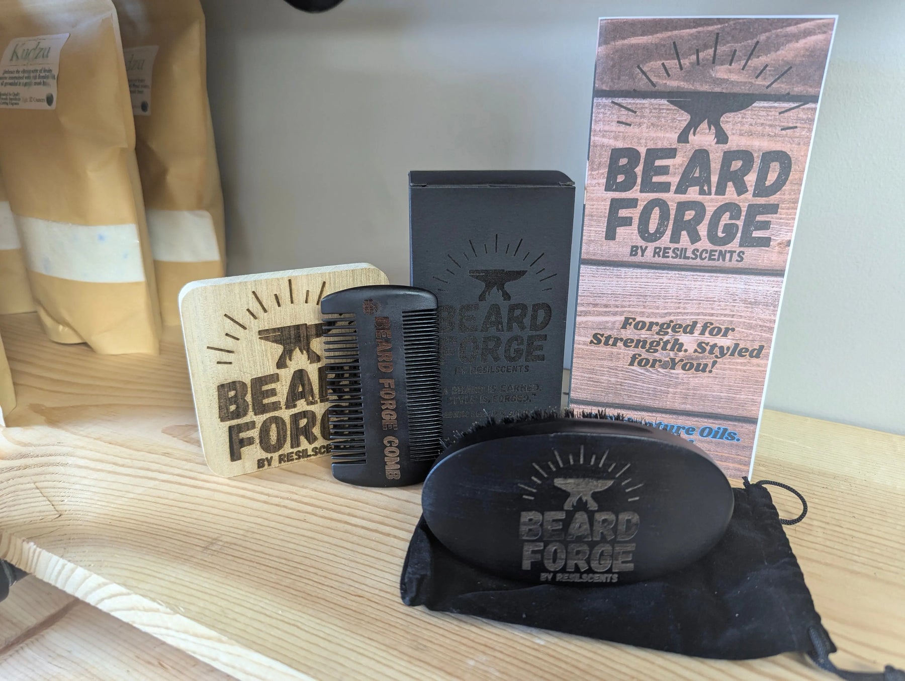 Beard Forge™ Grooming Set | Refined. Rugged. Resilient. by ResilScents, shaving kits detail photo 10