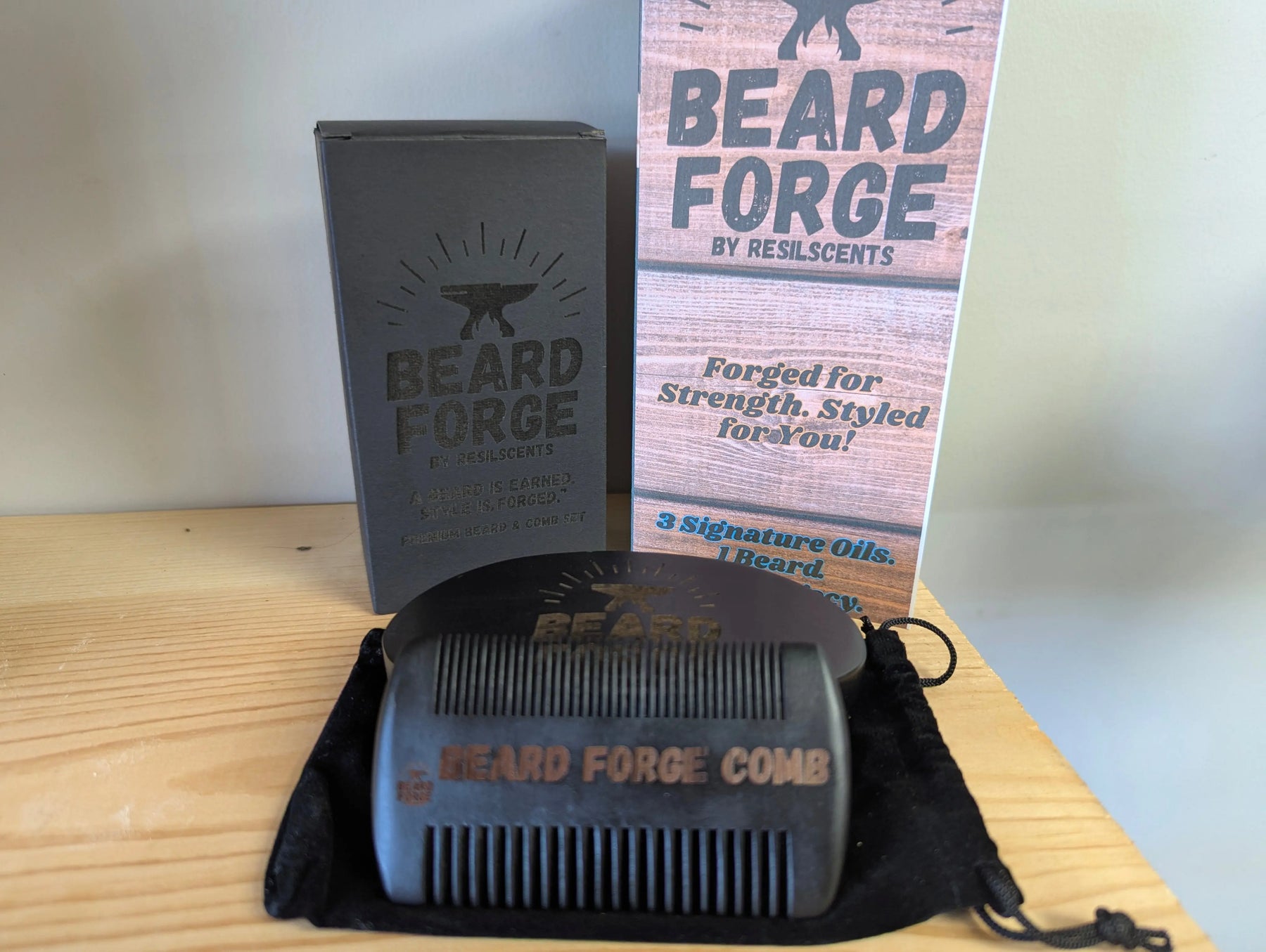 Beard Forge™ Premium Grooming Set | Refined. Rugged. Resilient. by ResilScents, shaving kits detail photo 13