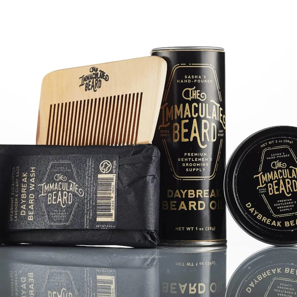 Beard Grooming Gift Set | The Immaculate Beard | Beard Care Set The Immaculate Beard