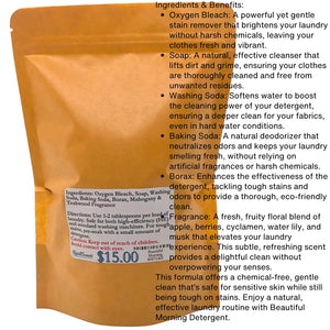 Beautiful Morning™ Laundry Detergent | Fresh Fruity Floral Clean – ResilScents™ by ResilScents, scented candle detail photo 4