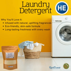 Beautiful Morning™ Laundry Detergent | Fresh Fruity Floral Clean – ResilScents™ by ResilScents, scented candle detail photo 5