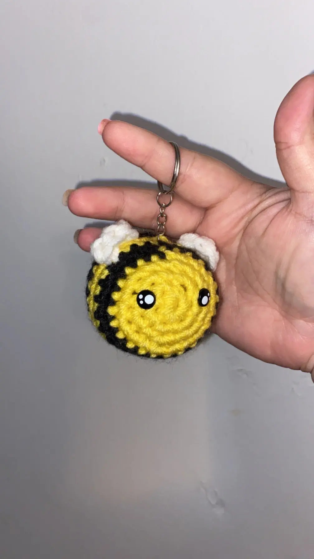 Bee Keychain by Klassy Krafts, 3D printed gift main product photo