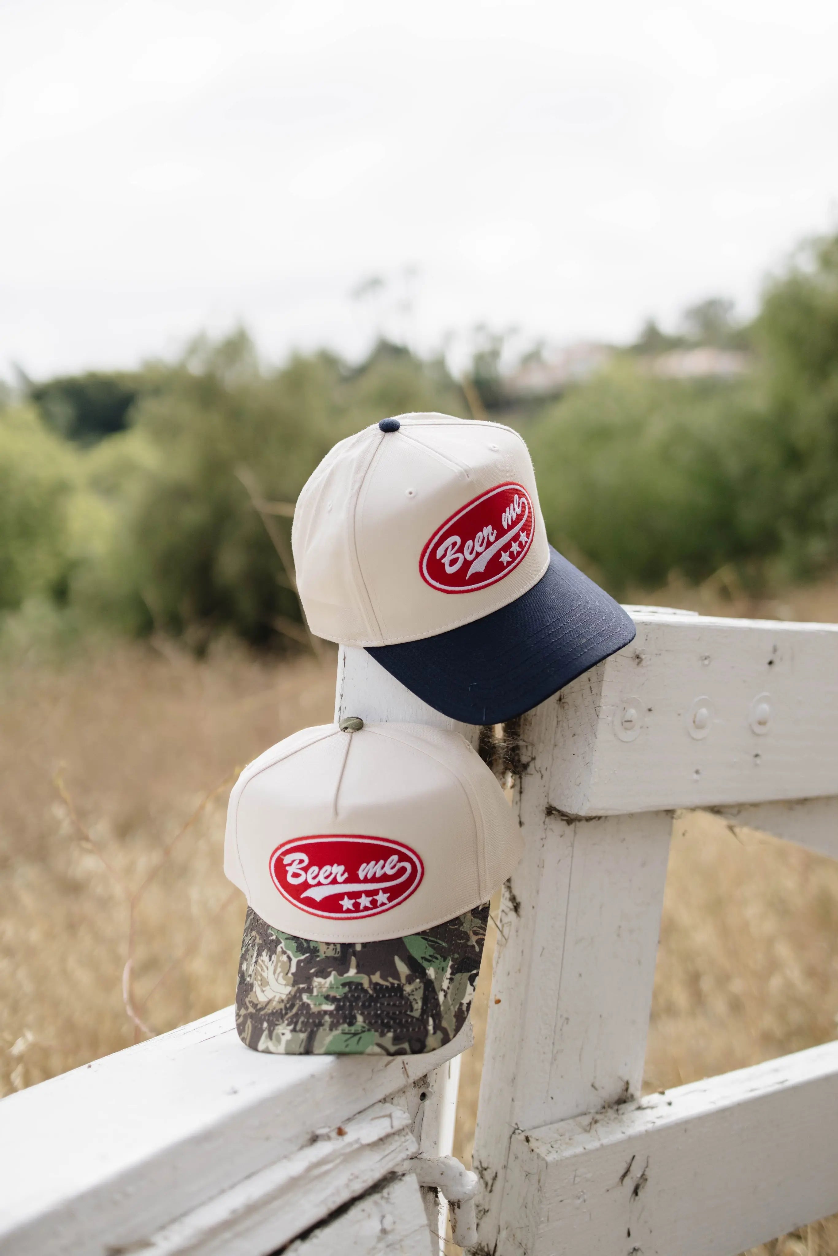 Beer Me - Vintage Trucker Hat by KenzKustomz, Southern lifestyle apparel main product photo