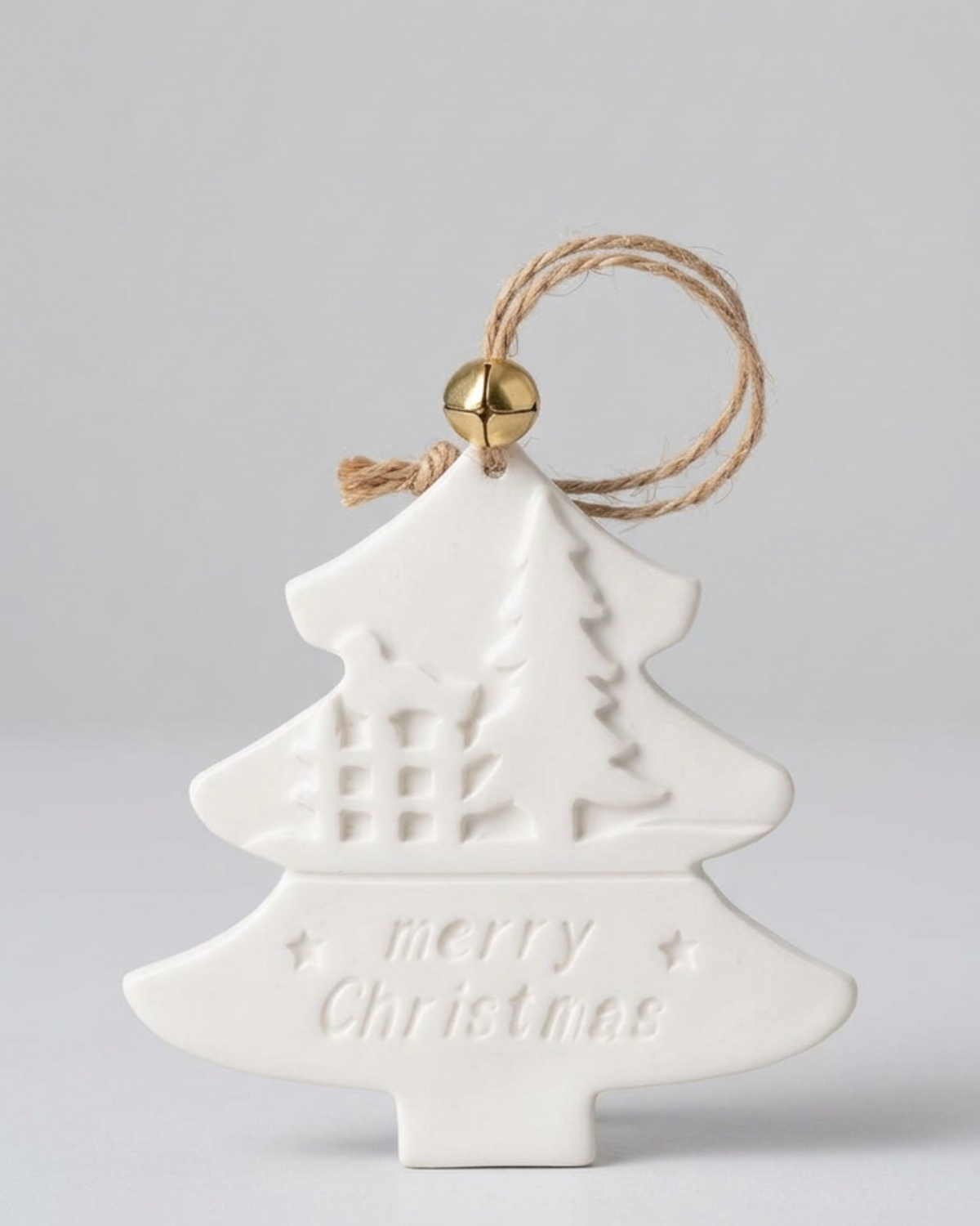 Handcrafted ceramic Christmas ornaments by Believe Candle – image 2