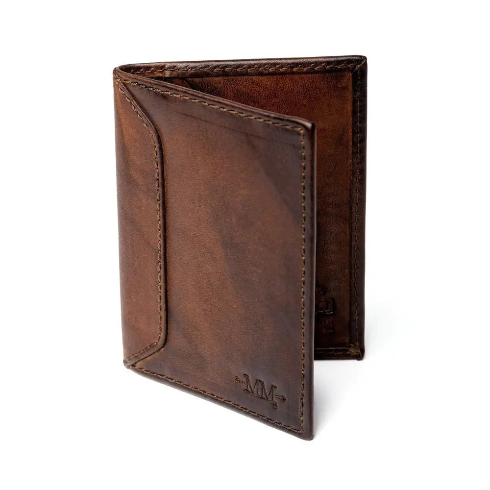 Benjamin Leather Passport Wallet by Mission Mercantile Leather Goods, Southern food gift detail photo 2