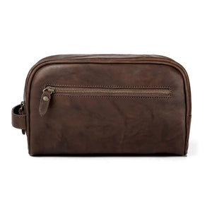 Benjamin Leather Toiletry Wash Bag by Mission Mercantile Leather Goods, Southern food gift detail photo 9