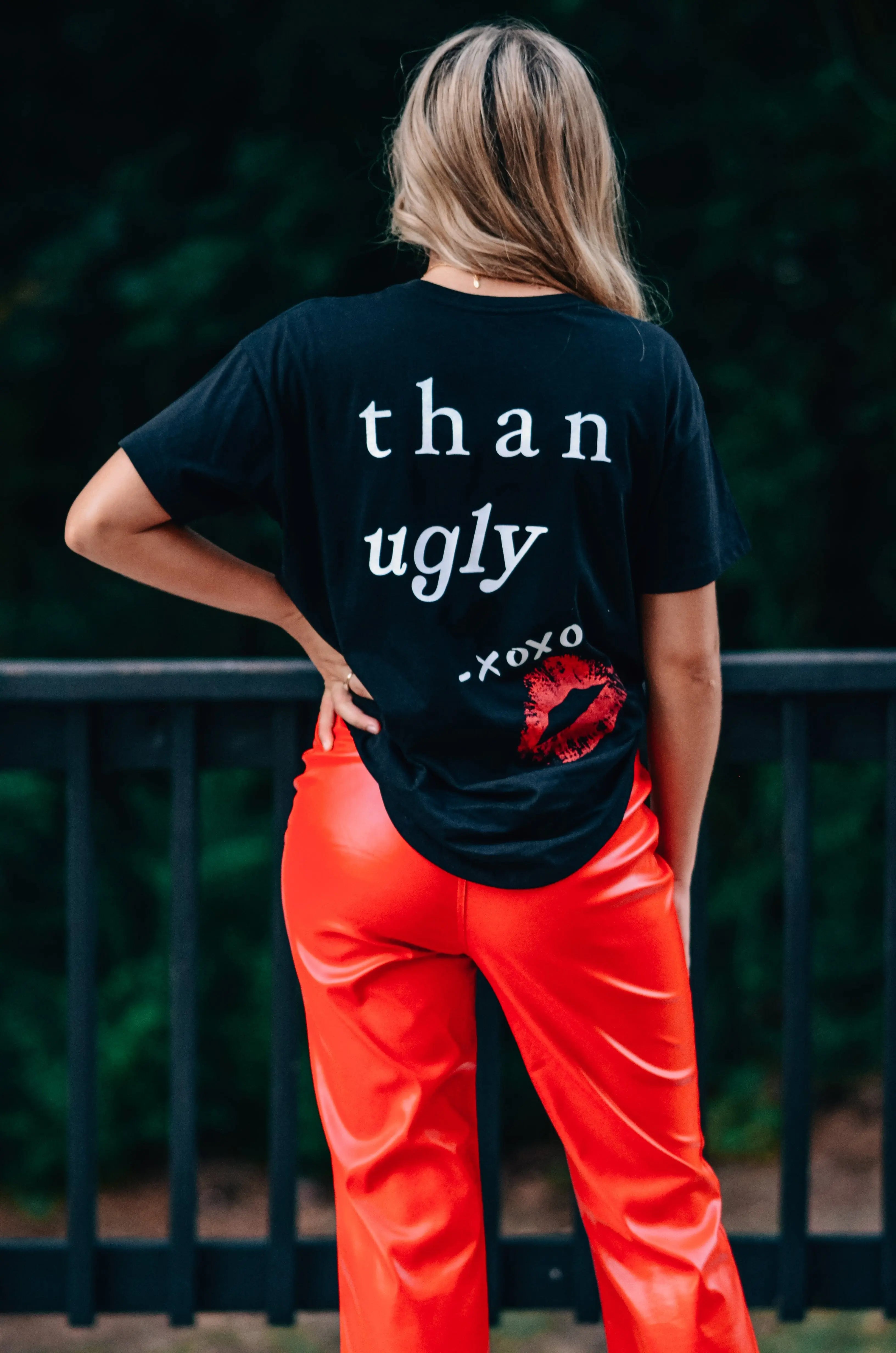 Better Late Than Ugly Vintage Tee by Southern Bliss Company, Southern lifestyle apparel main product photo