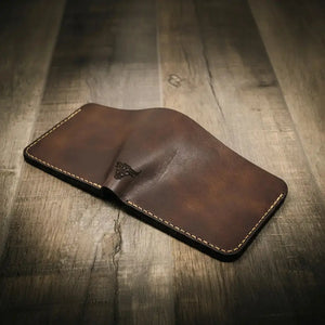 Big Bend Bifold Wallet by Bull Sheath Leather, handmade leather goods detail photo 11