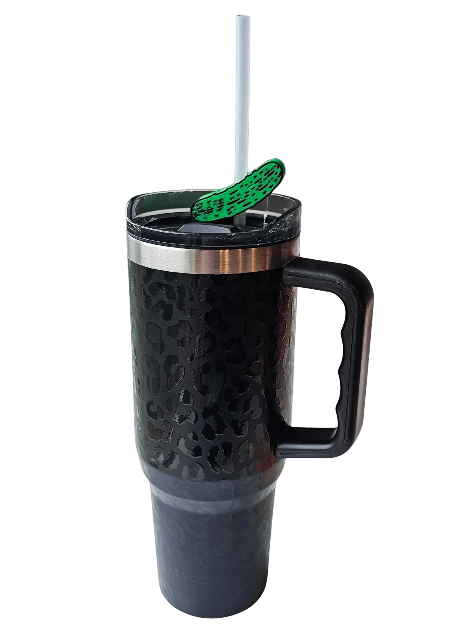 Big Dill Pickle Straw Topper – 3D-Printed Straw Hugger by The Tween Space, paper gift detail photo 2