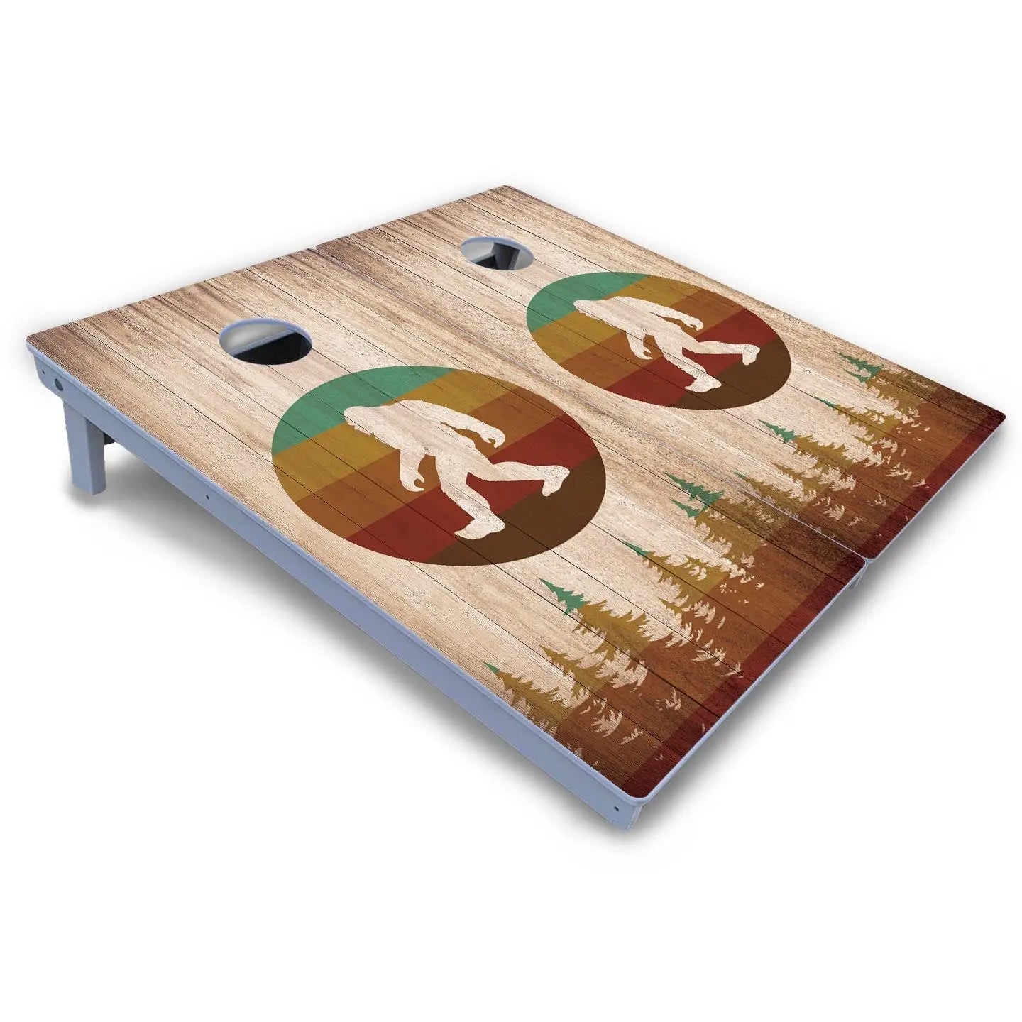 Bigfoot Circle Cornhole Boards - All Weather Series