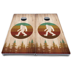 Bigfoot Circle Cornhole Boards - All Weather Series