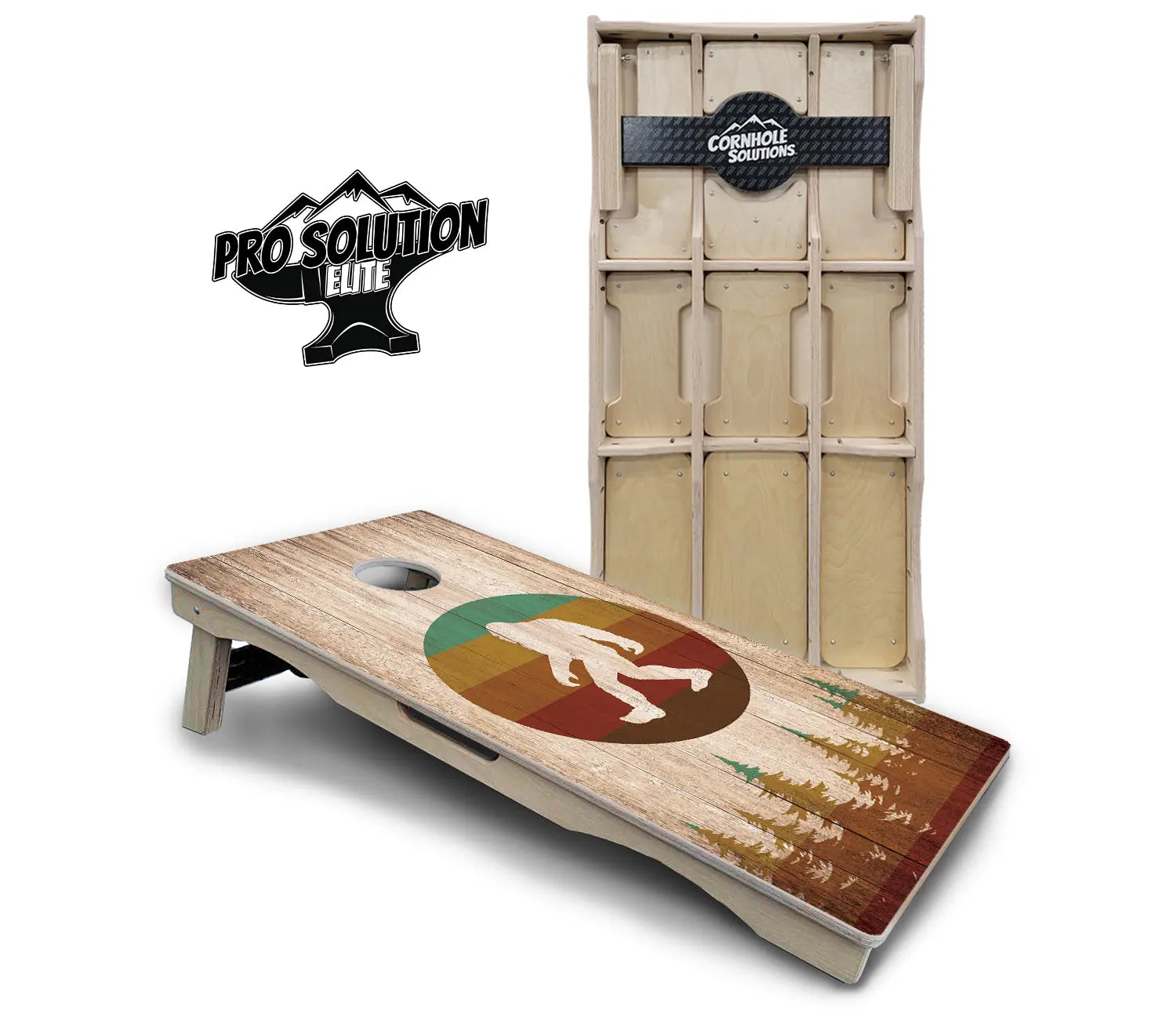 Bigfoot Circle Cornhole Boards - Pro Solution Elite Series Cornhole Solutions